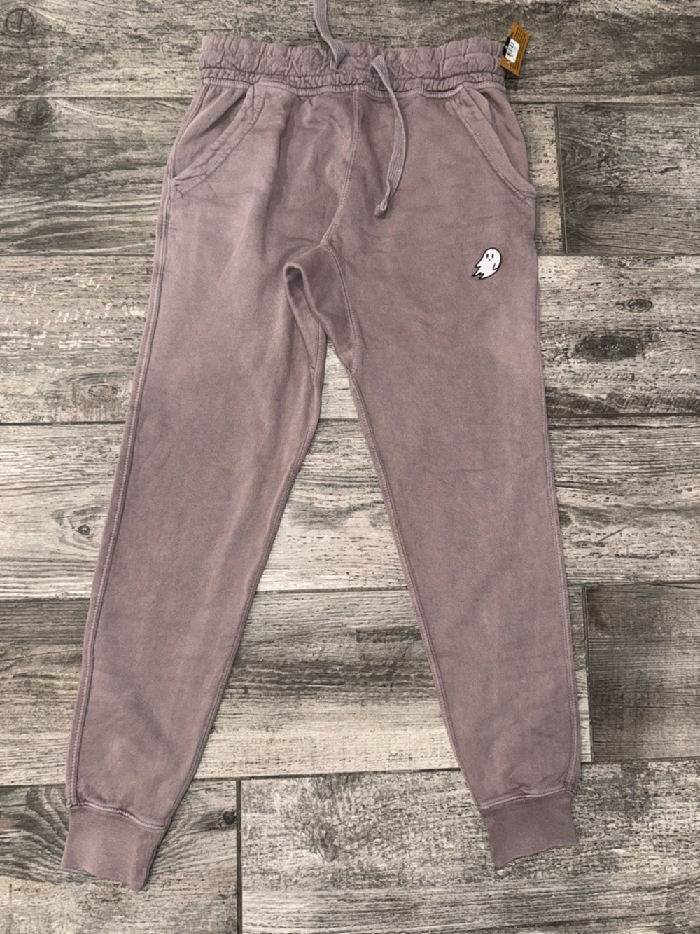 Kids Ghost Logo Jogger Pants - Dusty Mauve